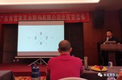 珠海夏涛租赁服务有限公司北部业务区召开年中会议